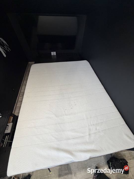 Lóżko 160x200 Ikea Espevar materac akrehamn
