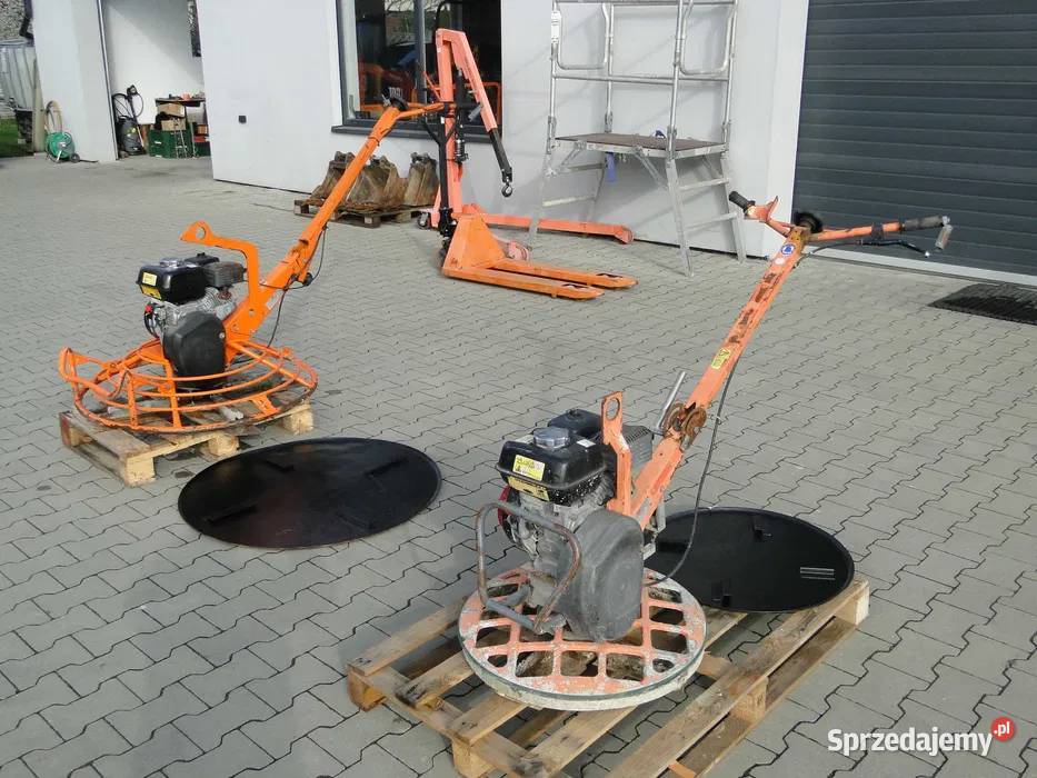 Zacieraczka spalinowa do betonu wylewek Atlas Łętownia