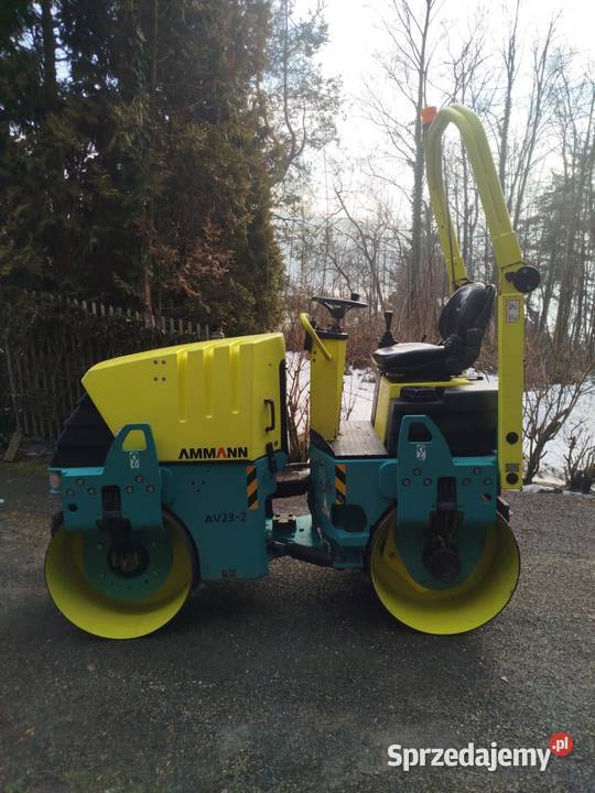 Walec drogowy Ammann AV232 2500 YANMAR 25t stal Nowy Sącz