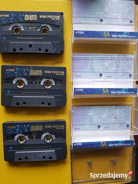 TDK a60 a90 sa90 prl kolekcjonerskie vintage kaseta Kielce sprzedam