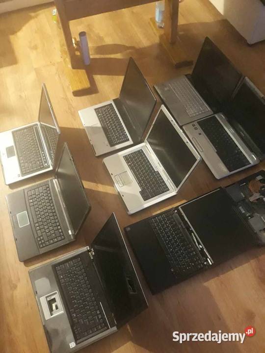 Uszkodzone laptopy 9 sztuk Szydłowiec