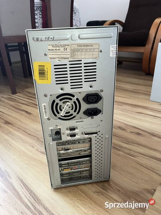 Zabytkowy komputer PC AT Proline Pentium 133MHz
