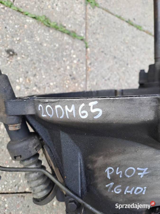 Peugeot 407 16 HDi skrzynia biegów kod 20DM65 Skrzynie biegów manualne śląskie Jastrzębie-Zdrój