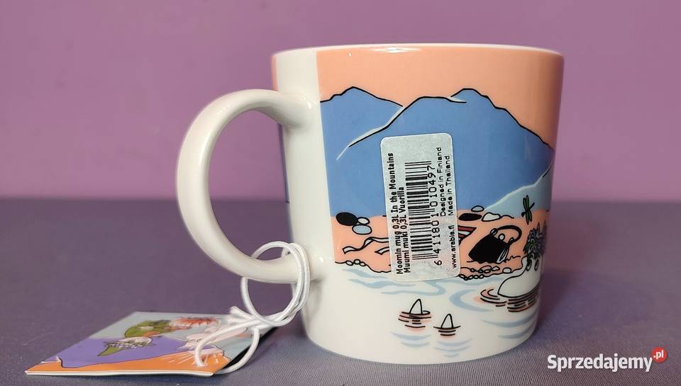 Muminki KUBEK Moomin Arabia Finland edycja