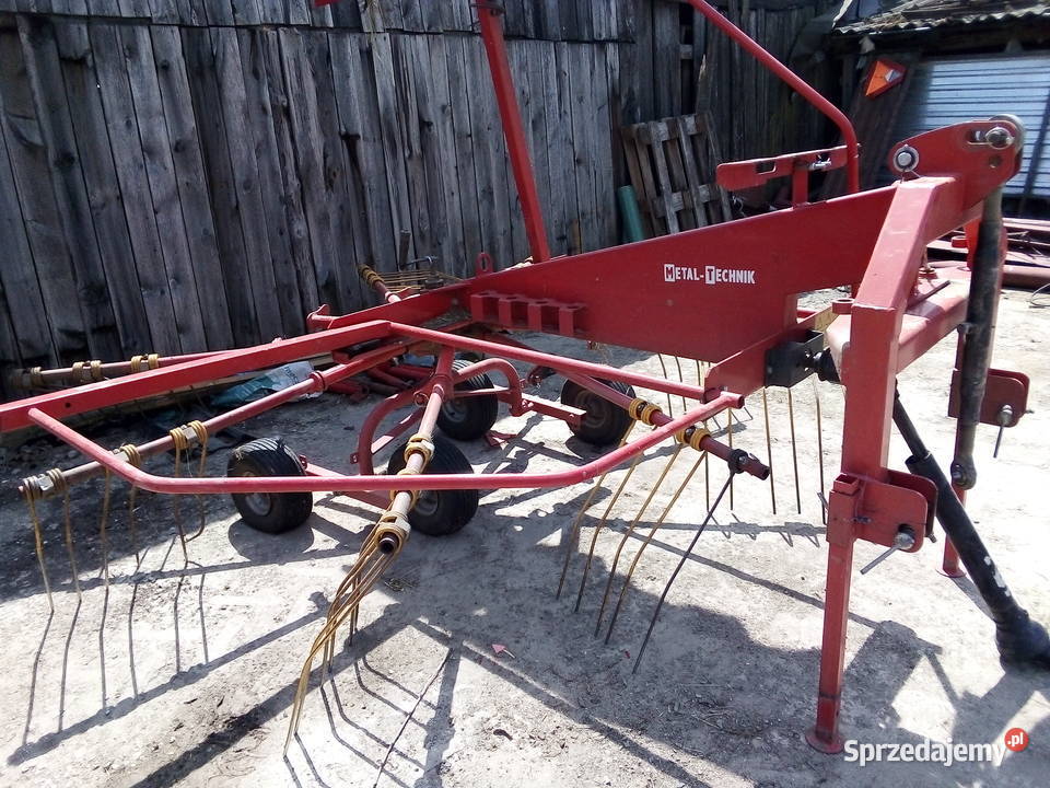 Zgrabiarka metal technik Żerdź