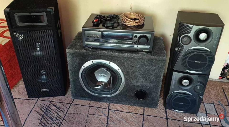 Amplituner technics saex510 z nagłośnieniem Olsztyn