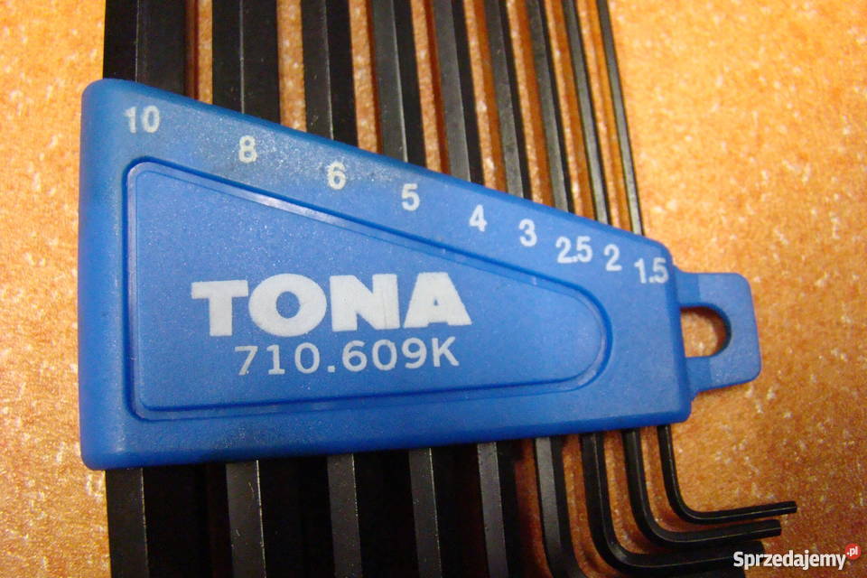 Zestaw kluczy sześciokątnych TONA STANLEY 710609 Ręczne śląskie Bielsko-Biała