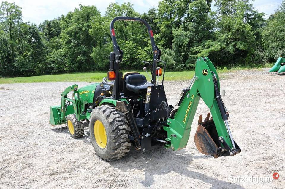 Traktor ogrodowy John deere 2520 tur koparka i Tarnowo