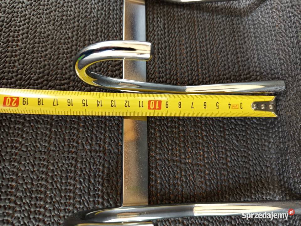 Wieszak metalowy chromowany duży do łazienki Warszawa