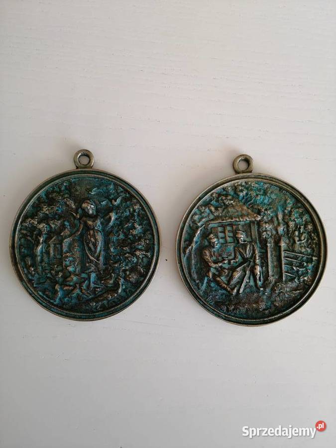 Medaliony mosieżne Warszawa