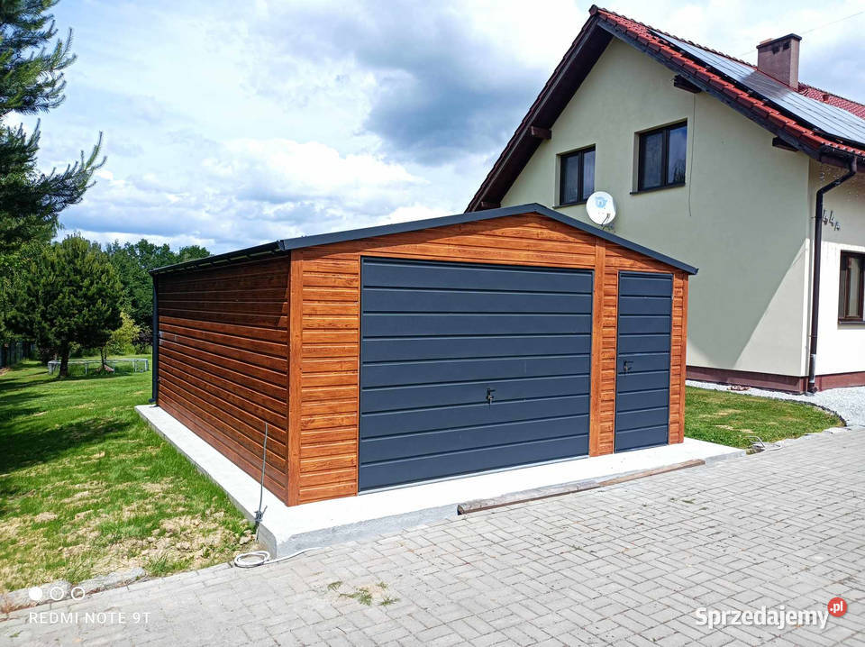 Garaż Blaszany 5x6 z pomieszczeniem gospodarczym Warszawa sprzedam