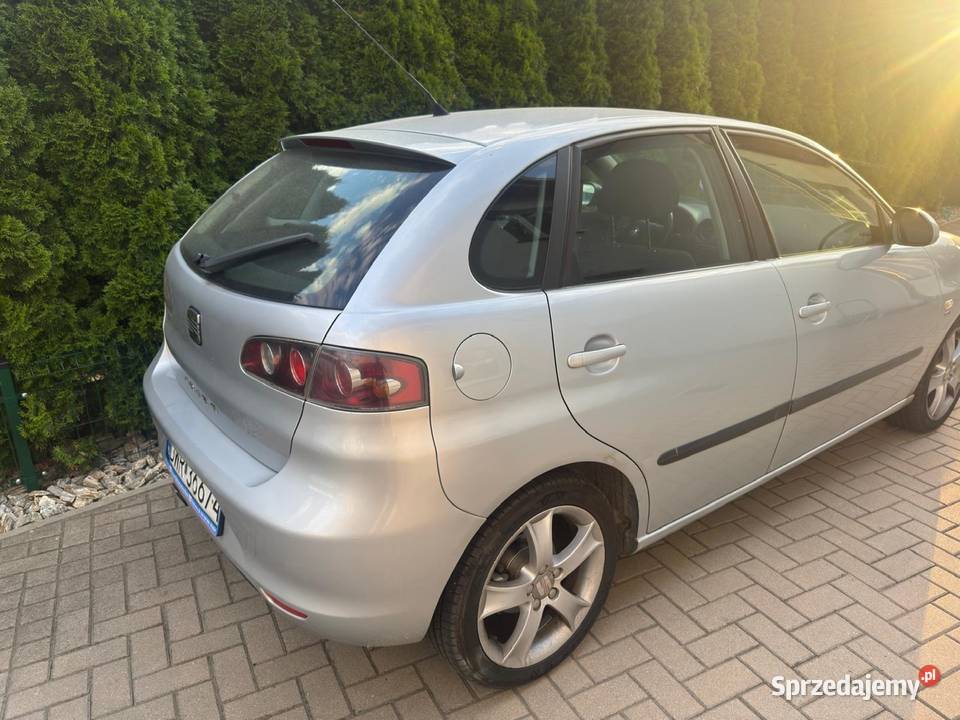 Seat Ibiza 19 tdi srebrny Siechnice