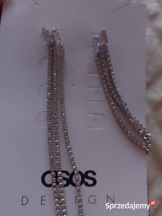 ASOS Długie Bogato zdobione kolczyki z Londynu Kraków