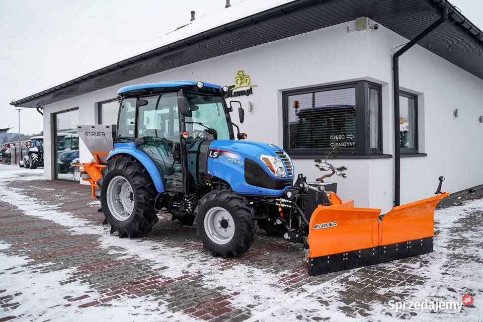 LS Tractor MT360 MEC 4x4 57 CAB pług Vario 150 Tajęcina