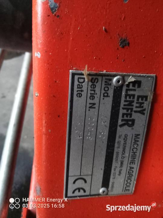 Sprzedam bronę wirową Wola Wielka