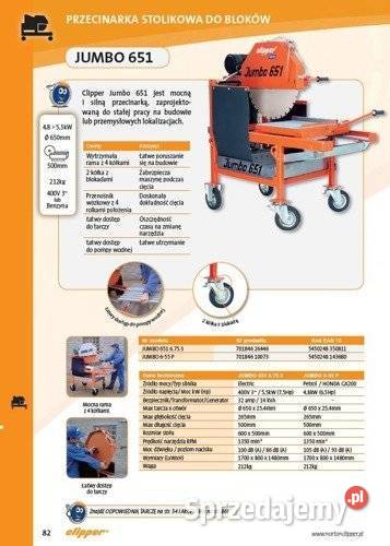 NORTON CLIPPER JUMBO 651 6753 PIŁA PILARKA Opalenica