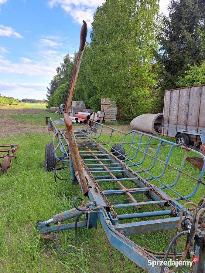 Przyczepa do balotów samozbierająca i do trawy Maszyny rolnicze Częstochowa