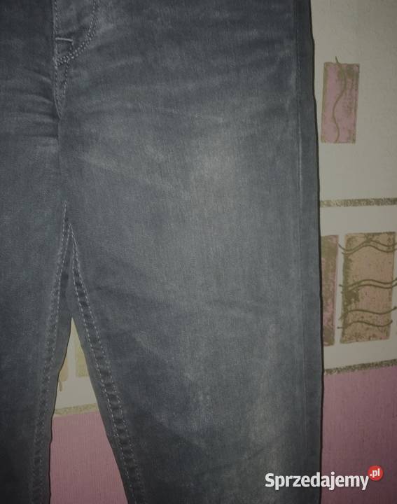 NOWE Szare Dżinsy jeansy spodnie rurki skinny HM Leszno