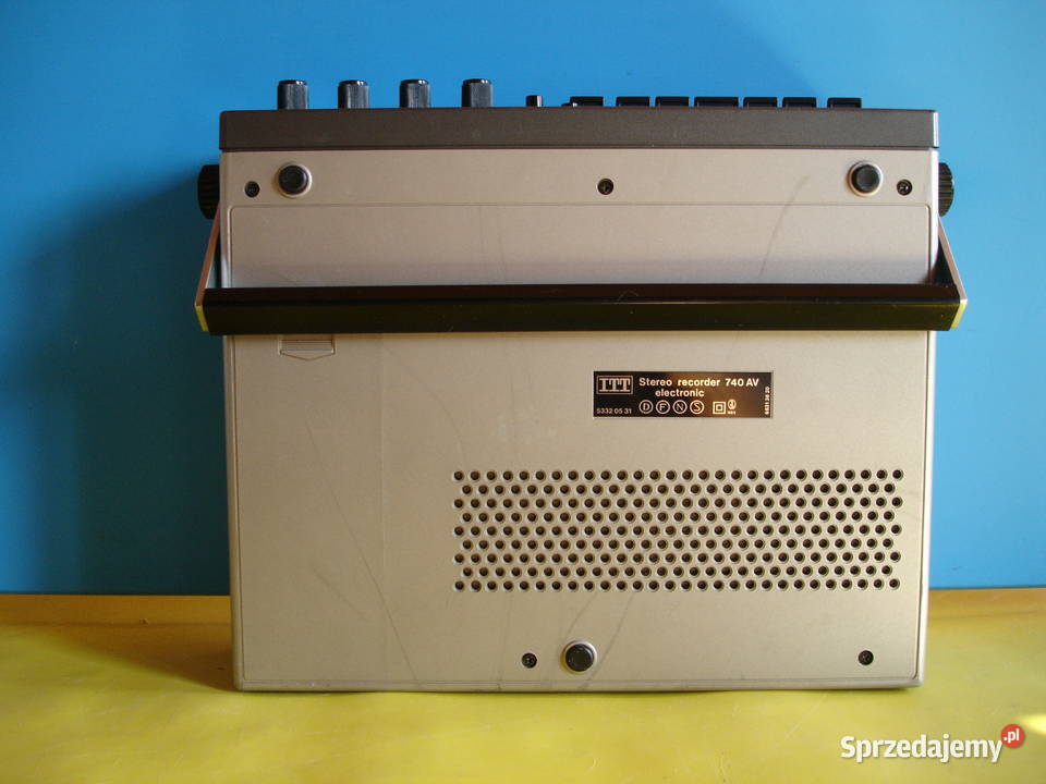 Magnetofon ITT STEREO RECORDER 740AV Zielona Góra