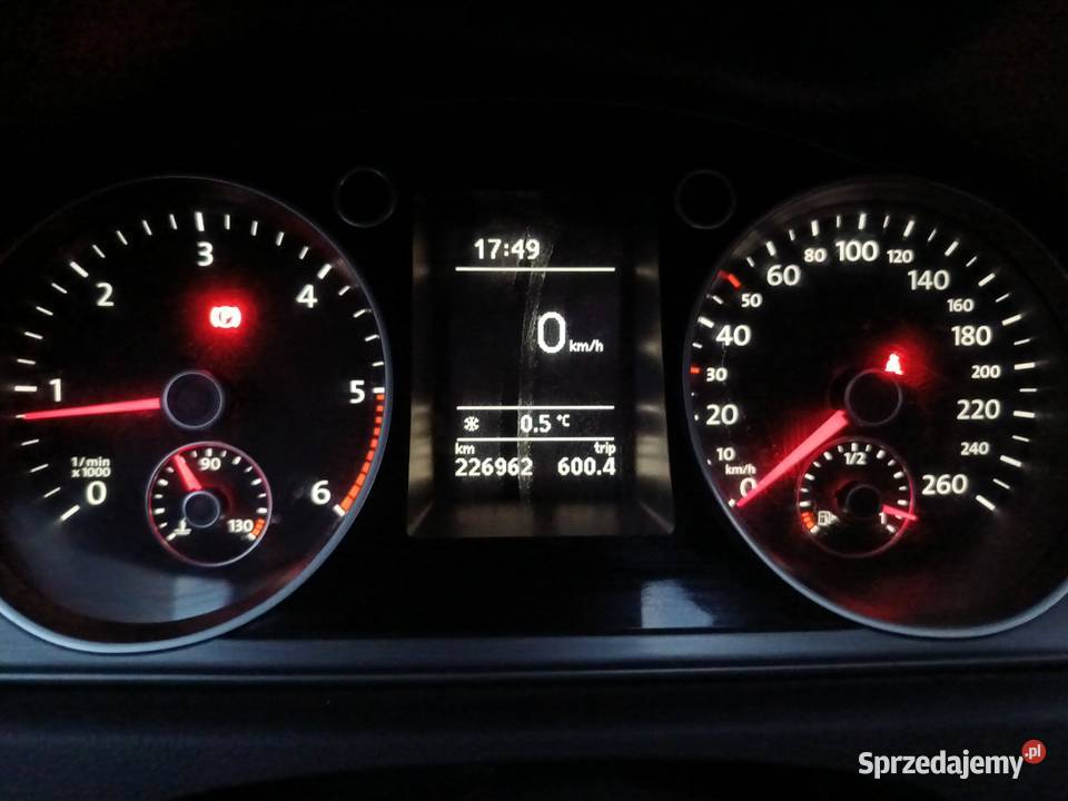 Volkswagen Passat B7 20 TDI 2014r stan salonowy Gorzów Wielkopolski