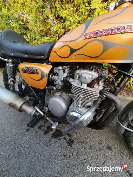 Honda 500 four 1973r klasyk zarejestrowana z OC zarejestrowany w Polsce Warszawa