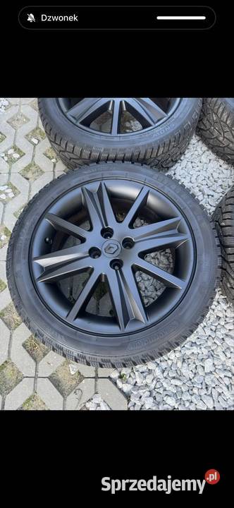 Alufelgi Renault 4x100 Clio Scenic Megane Captur aluminiowe Krępiec