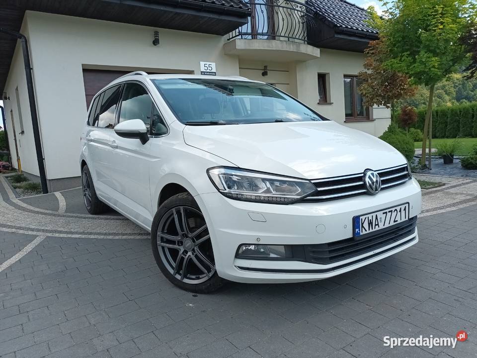 Vw Turan 20 tdi 190 dsg 7 osobowy Wadowice sprzedam