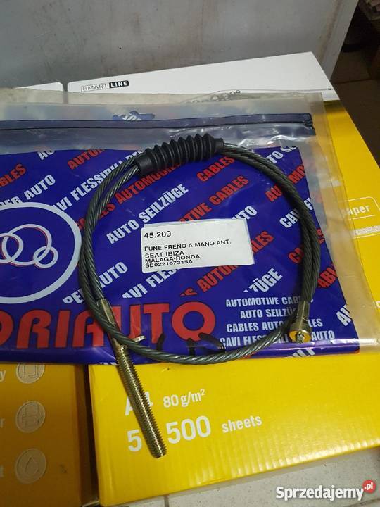 Linka hamulca ręcznego przód LP 925mm SEAT IBIZA Białobrzegi