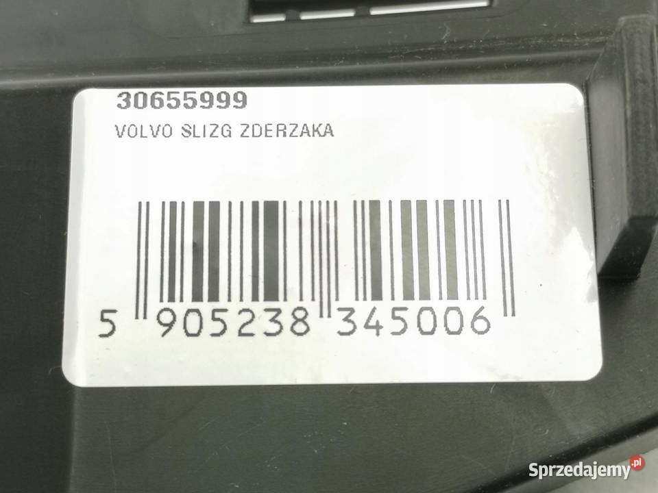 ŚLIZG ZDERZAKA PRAWY TYŁ VOLVO S40 20042007 ORI Części montażowe