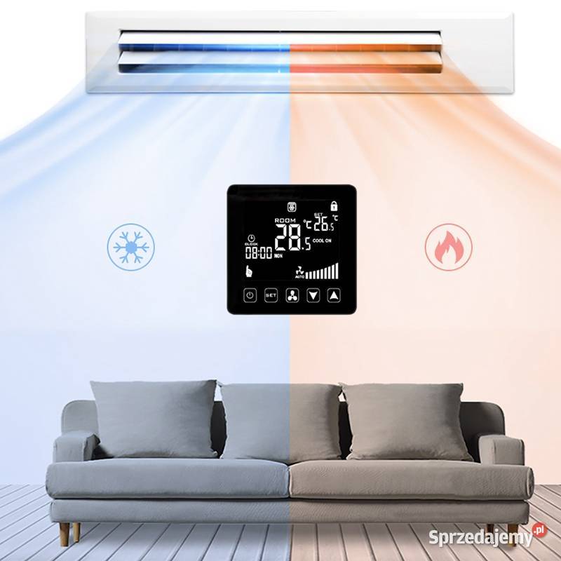 Regulator klimakonwektorów HY08AC 4P standard Klimatyzatory Kłoczew