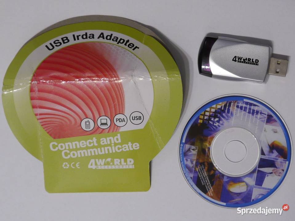 Adapter USB na IRDA do PC marki 4World GSM Gdańsk
