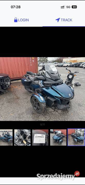 CanAm Spyder Roadster RT Limited sprowadzony Limanowa