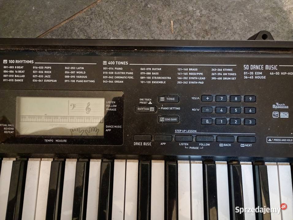Pianino elektryczne casio CRT3500 Jędrzejów Nowy