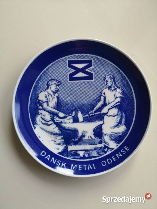 Talerz kolekcjonerski Dansk Metal Odense vintage sprzedam