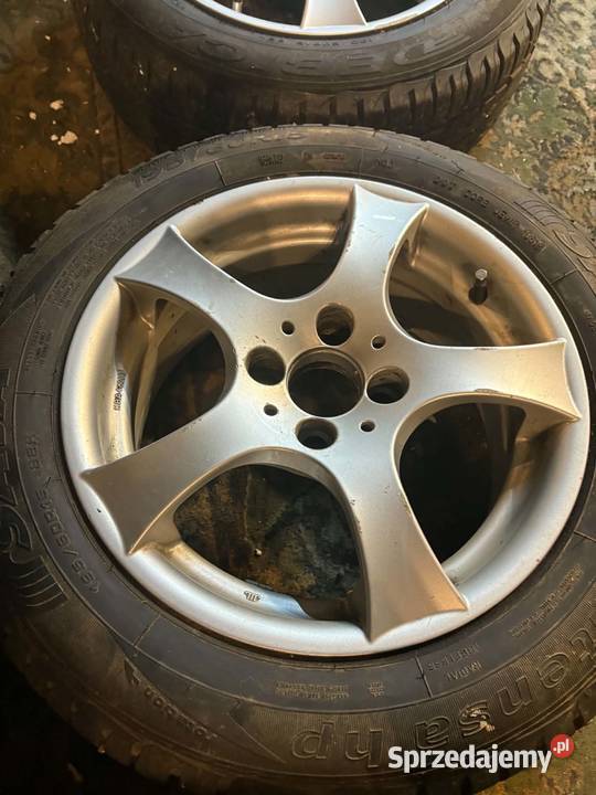 Koła Alufelgi Alutec 15 4x108 Opony Sava 19560 Jaszczów sprzedam