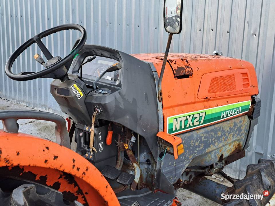 Traktor traktorek HITACHI NTX27D 27 44 Małuszyn sprzedam