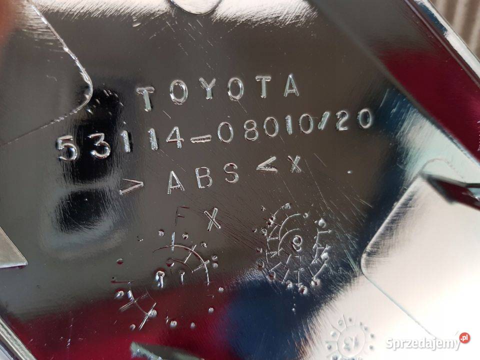 TOYOTA SIENNA XLE 20102020 LISTWA ATRAPY CHROM osobowe Pleszew