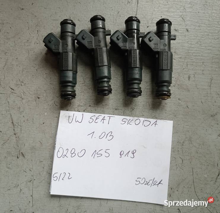 Sprawdzony wtryskiwacz VW 10 B 0280155819 osobowe Suchedniów