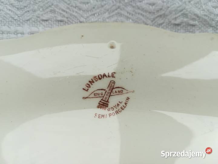talerz patera stara porcelana angielska Lansdale Gdańsk sprzedam