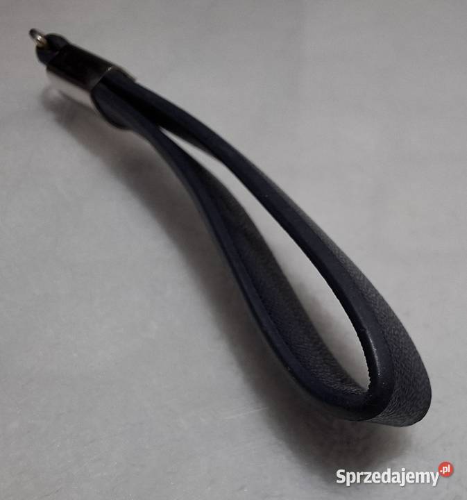 Brelok breloczek skórzany granatowy rączka do Czeladź sprzedam