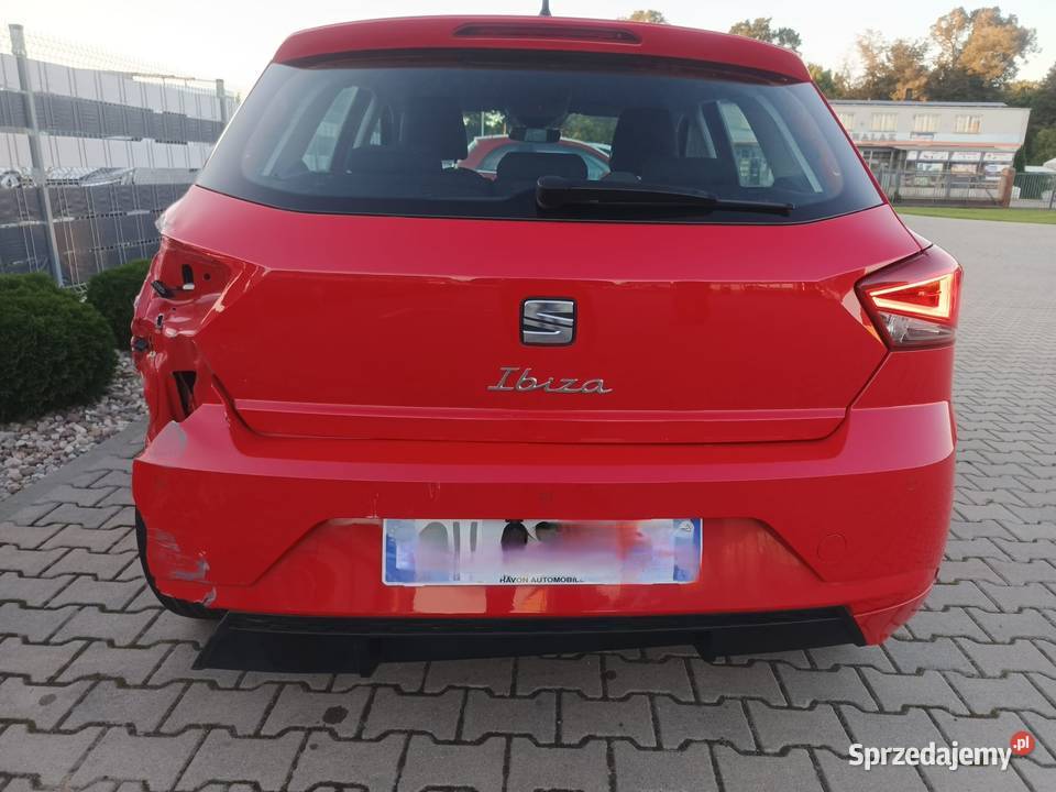 Seat Ibiza uszkodzony full LED Ibiza Kawęczyn sprzedam