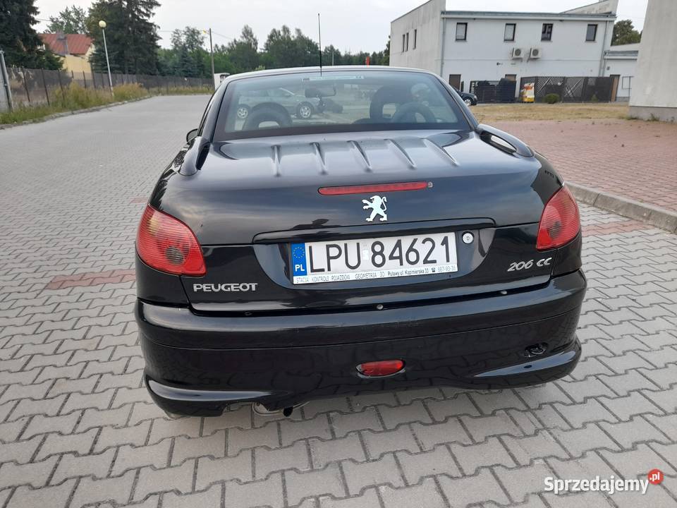 Peugeot 206 CC16 80KM Peugeot Lubartów