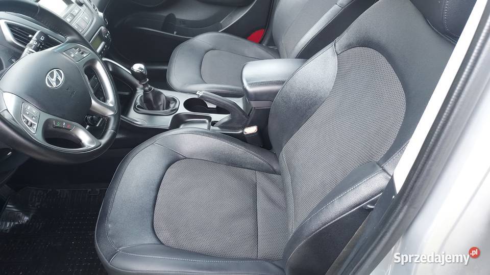 Hyundai ix35 17 crdi 2014 lift led bezwypadkowy Białystok sprzedam