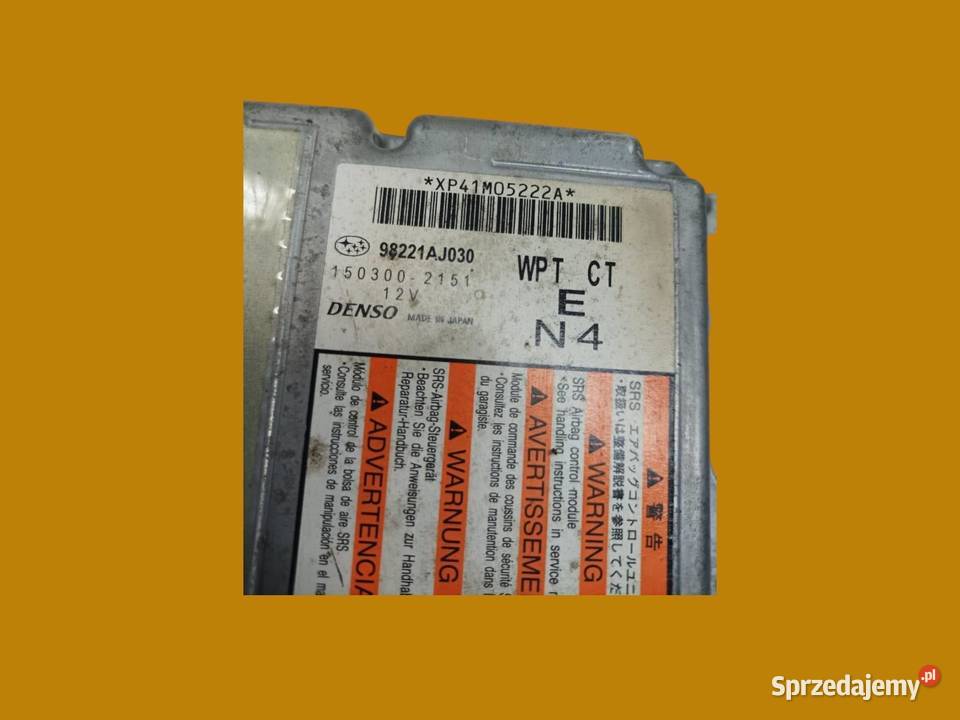SENSOR AIRBAG 98221AJ030 Subaru Legacy V