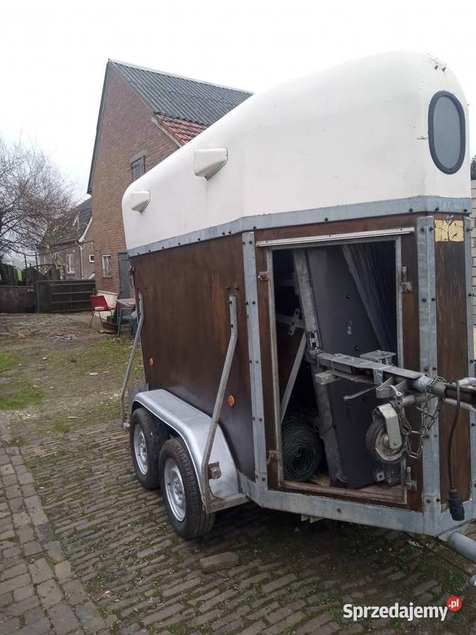 Przyczepa koni zwierząt 680kg Pińczów