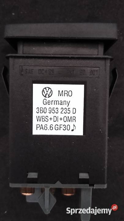 Włącznik świateł awaryjnych passat b5