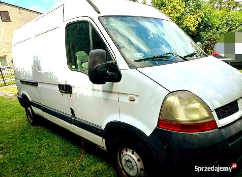 Renault Master 25TD 120dci 2005 serwisowany Napęd przednia oś Mława