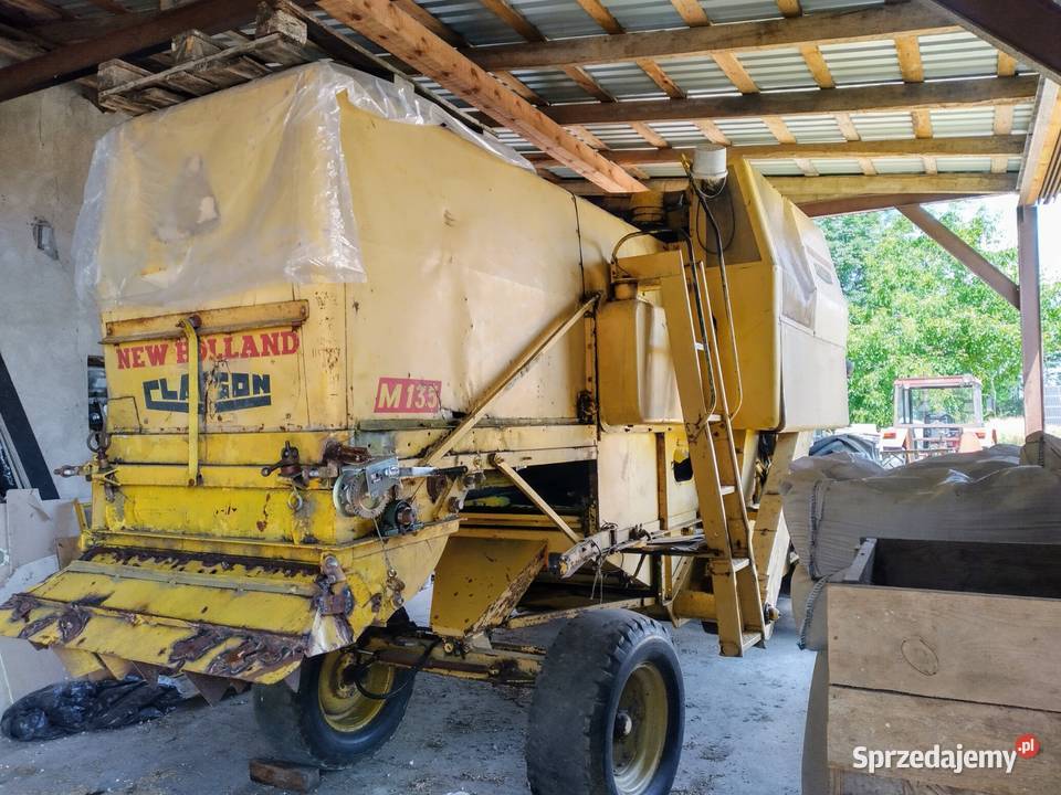 Holland kombajn zbożowy łódzkie Uniejów