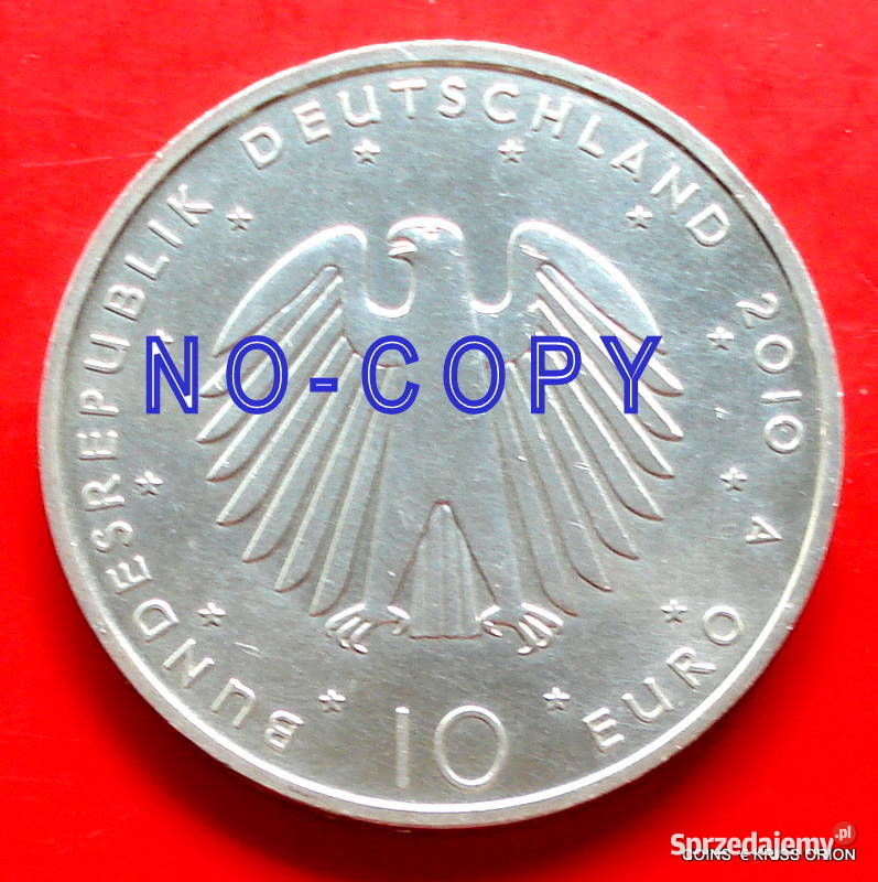 10 Euro 2010 A Niemcy Wir Sind Ein Volk Ag925 śląskie Katowice