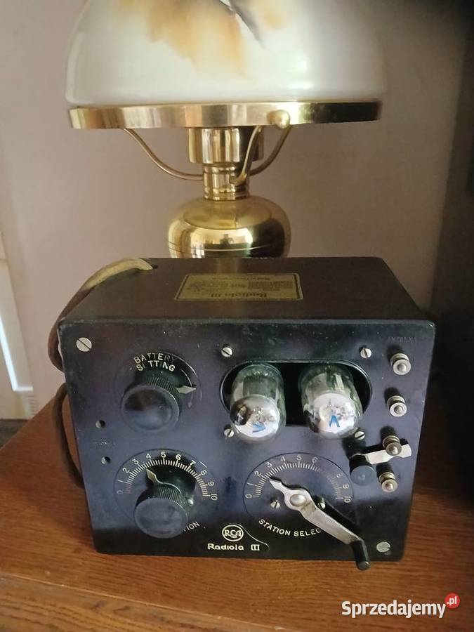 Stare radio lampowe Kraków